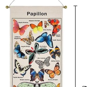 Butterfly hanging tapestry